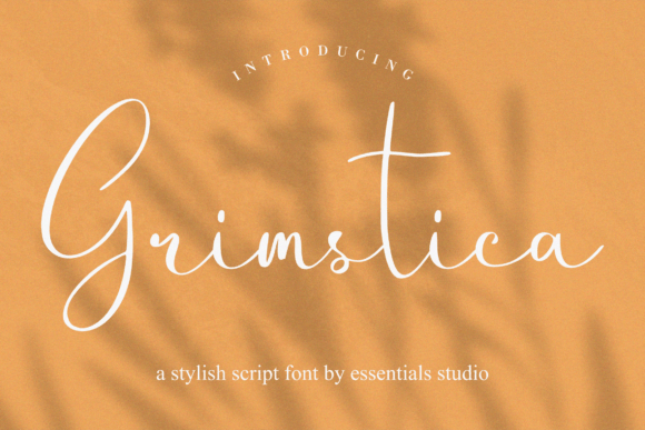 Grimstica – The Script Font That Elevates Every Design