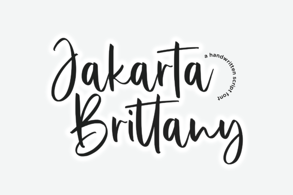 Jakarta Brittany Font – Handwritten Elegance for Every Project