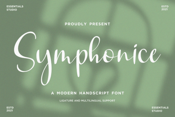 Symphonice: The Script Font That Elevates Every Design