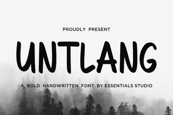 Untlang: The Bold Display Font That Demands Attention